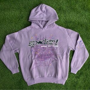 Purple Graphic Men's Sweater